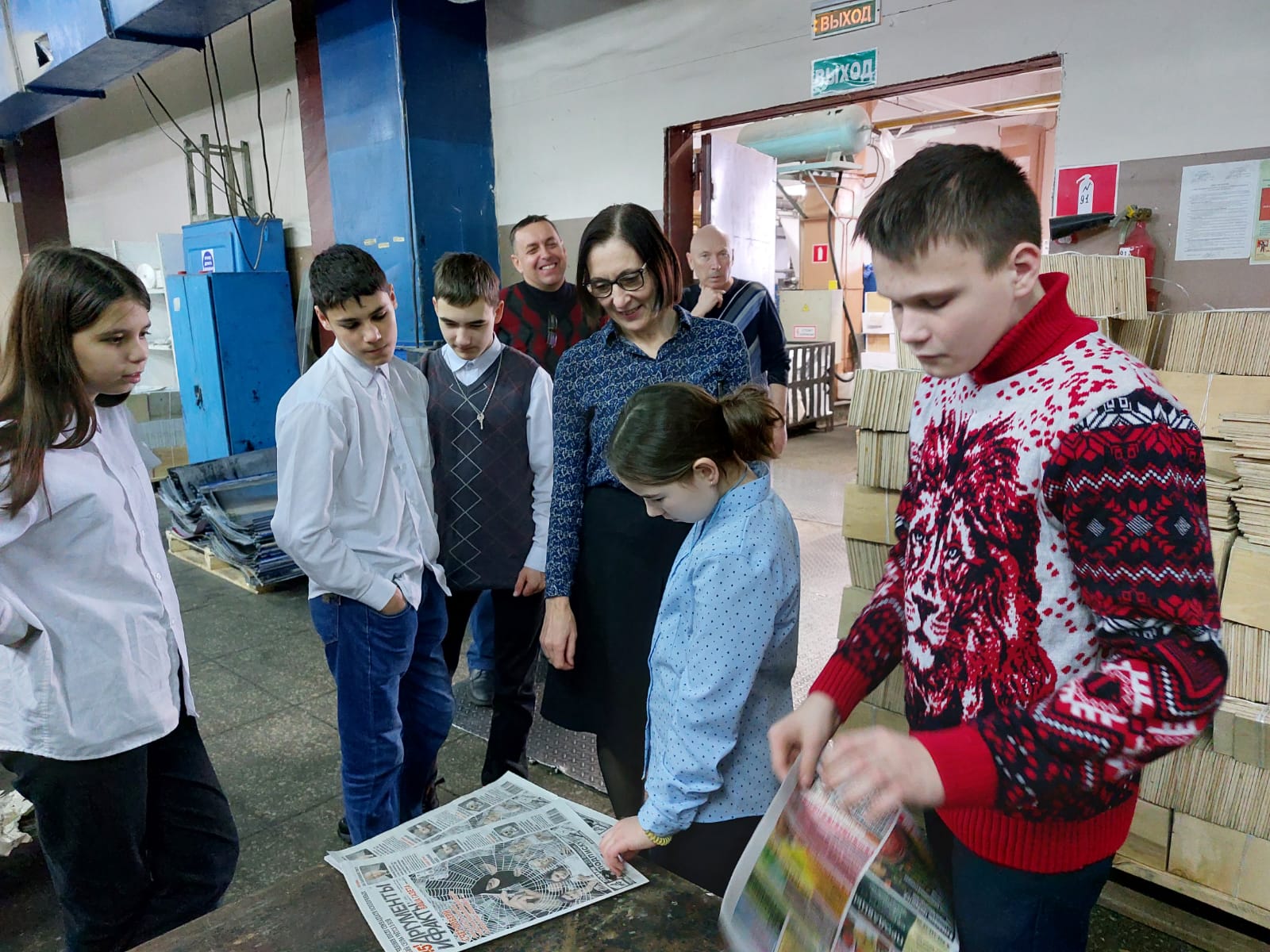 Экскурсия в «Ульяновский Дом печати» — Ульяновский детский дом Гнёздышко